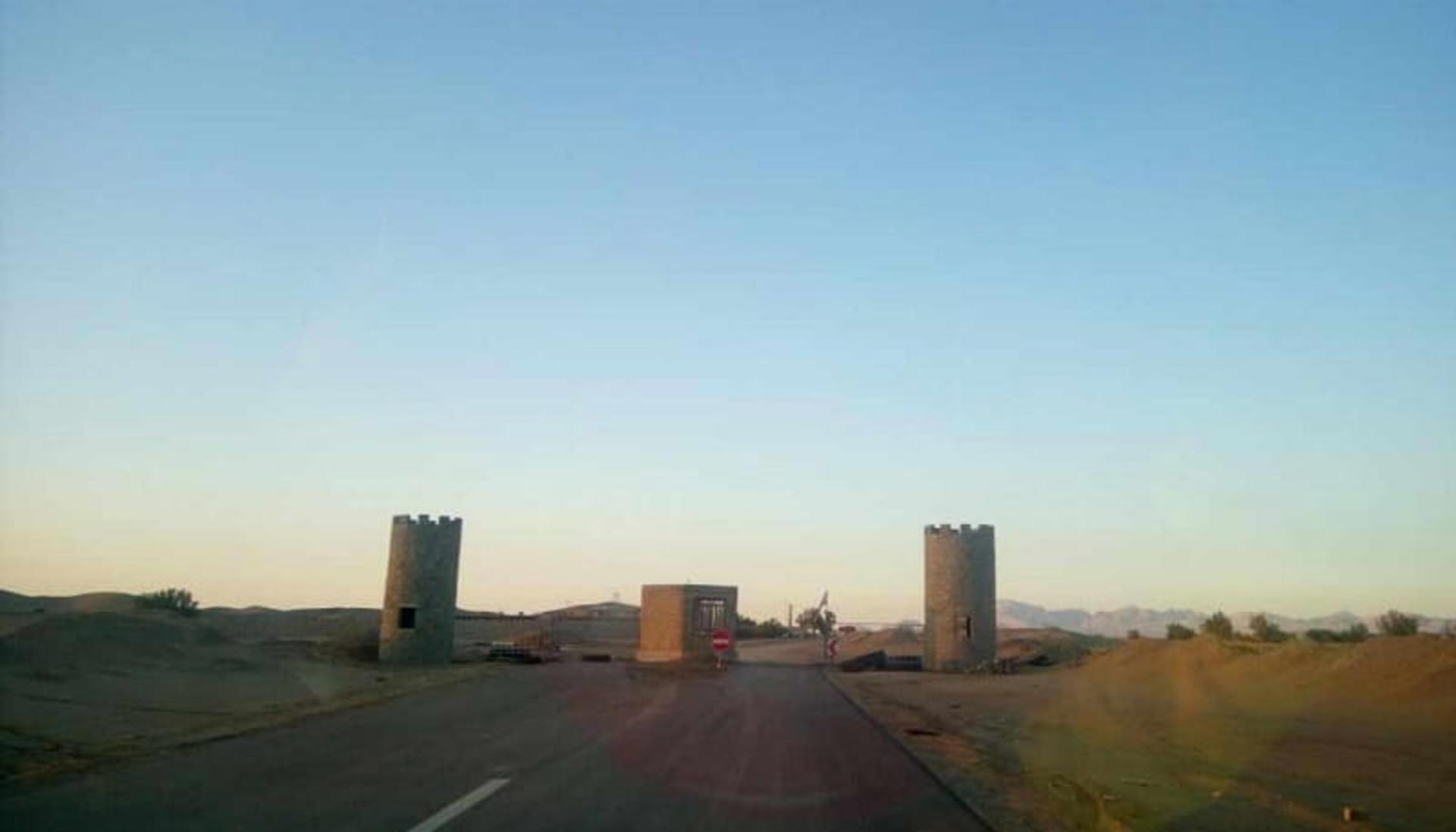 مسیر دسترسی به کویر کاراکال