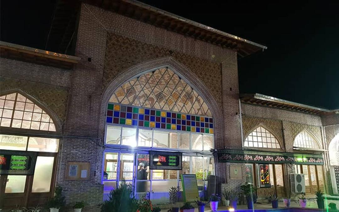 صحن و ورودی ساختمان مسجد جامع بابل