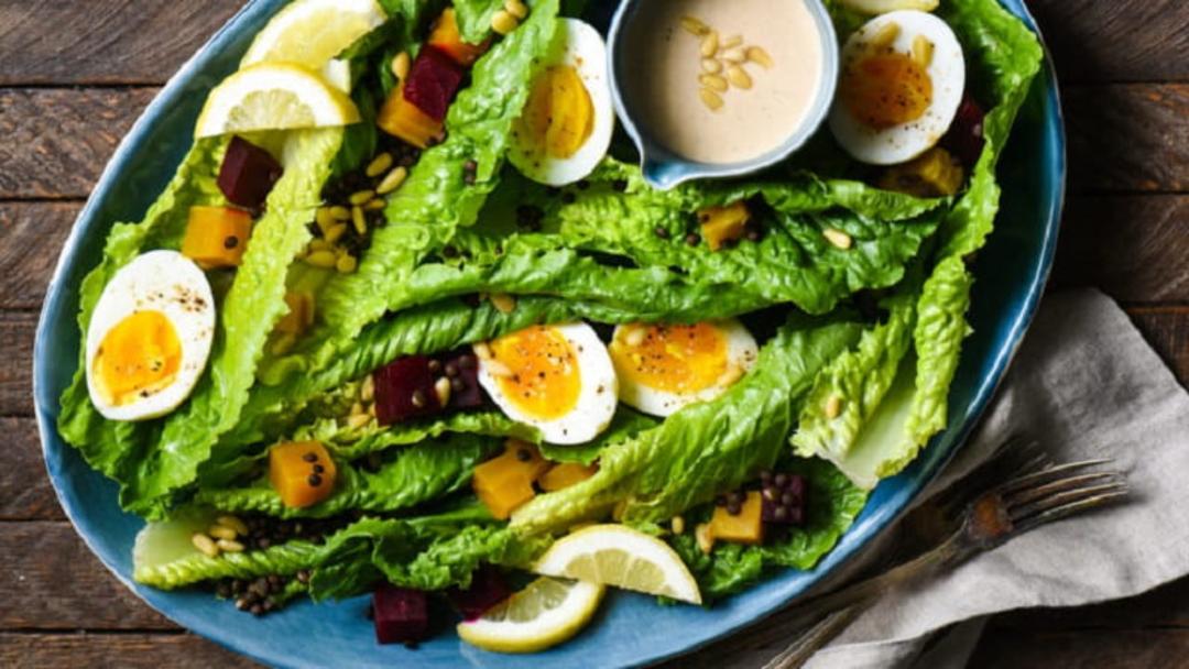 طرز تهیه سالاد عدس و لبو