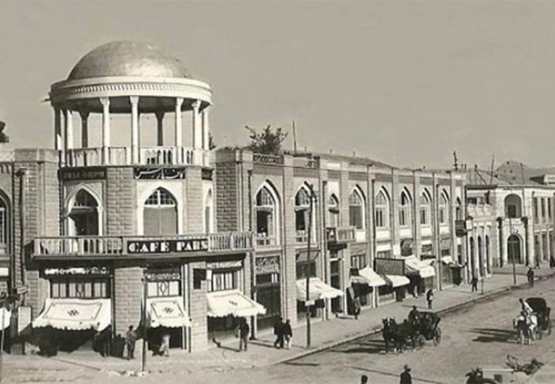 کافه پارس در لاله زار تهران قدیم