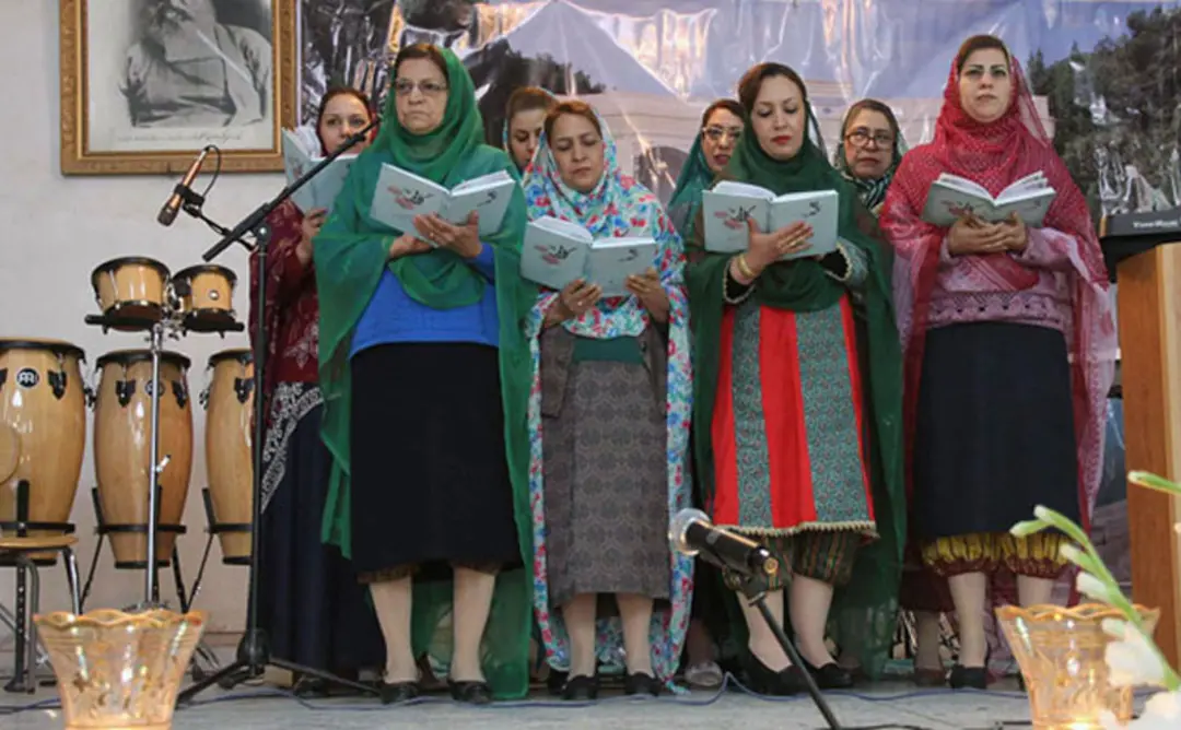 آئین نکوداشت بانوان زرتشتی در جشن سپندارمذگان