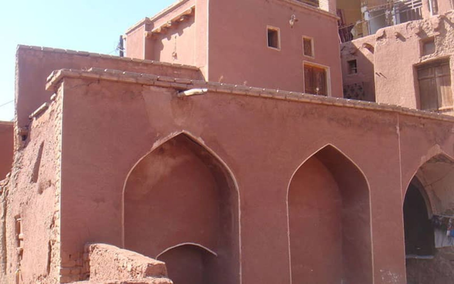 معماری خانه های ابیانه