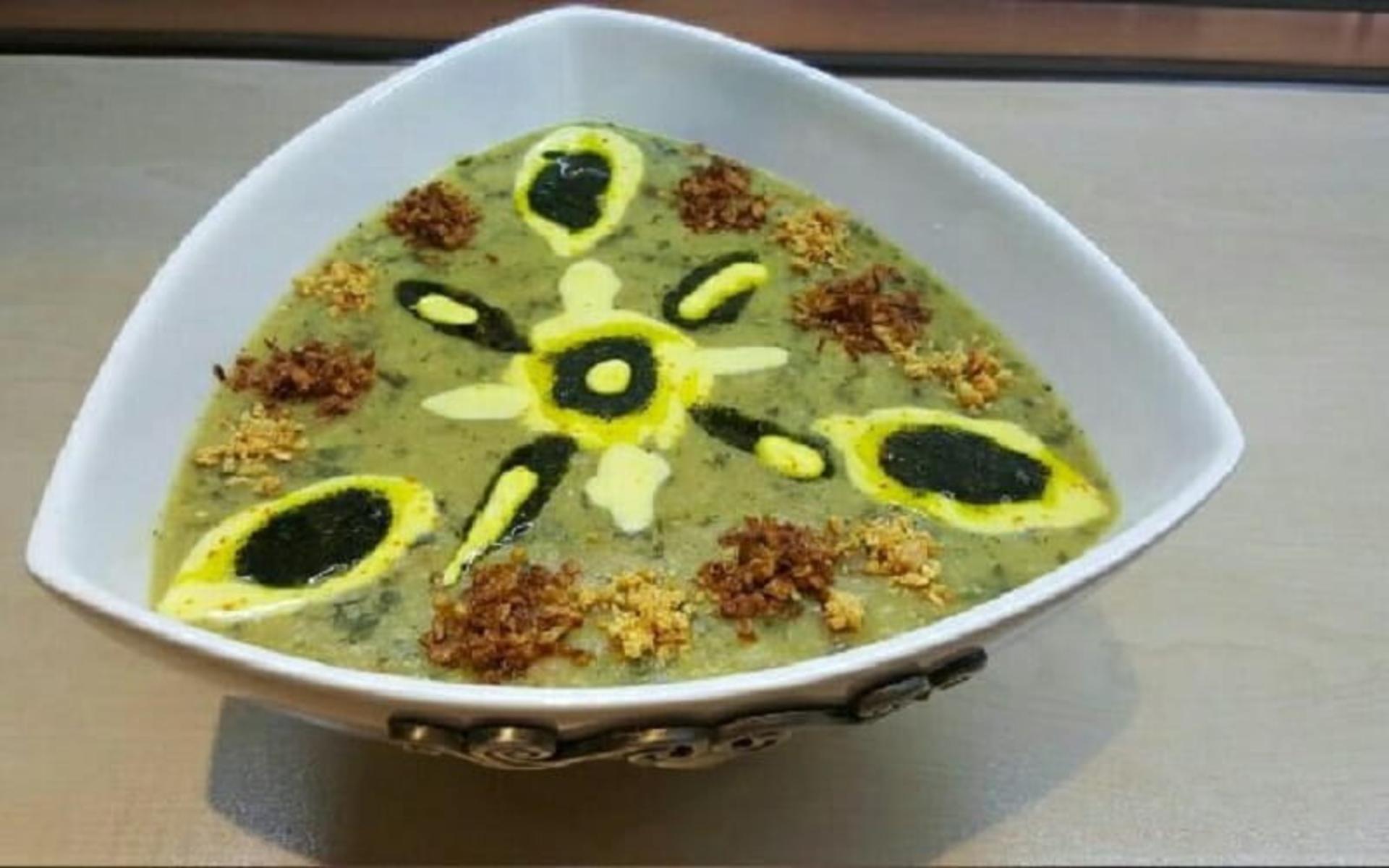 طرز تهیه آش دوغ قزوین