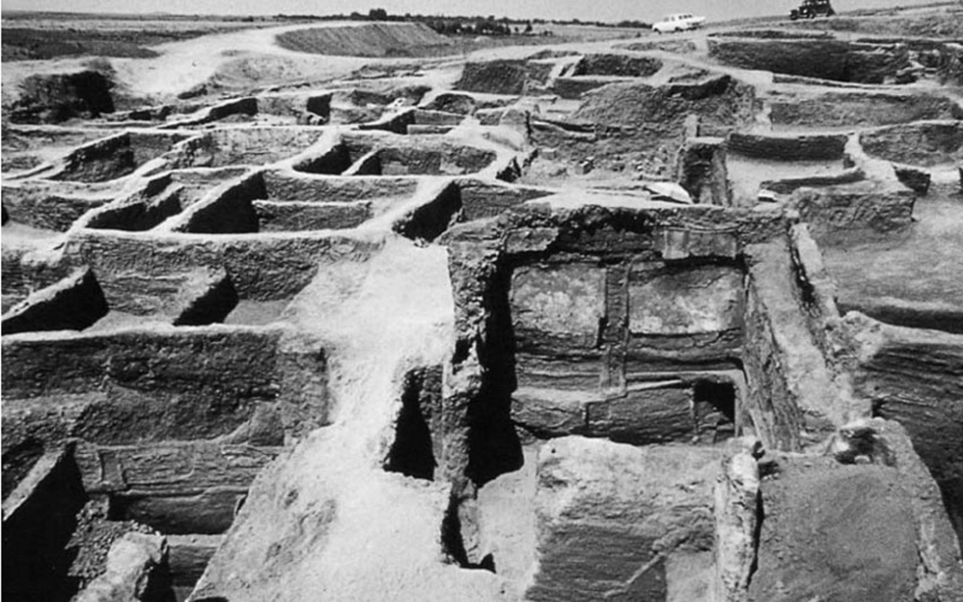 عکس قدیمی از خانه‌های چاتال هویوک