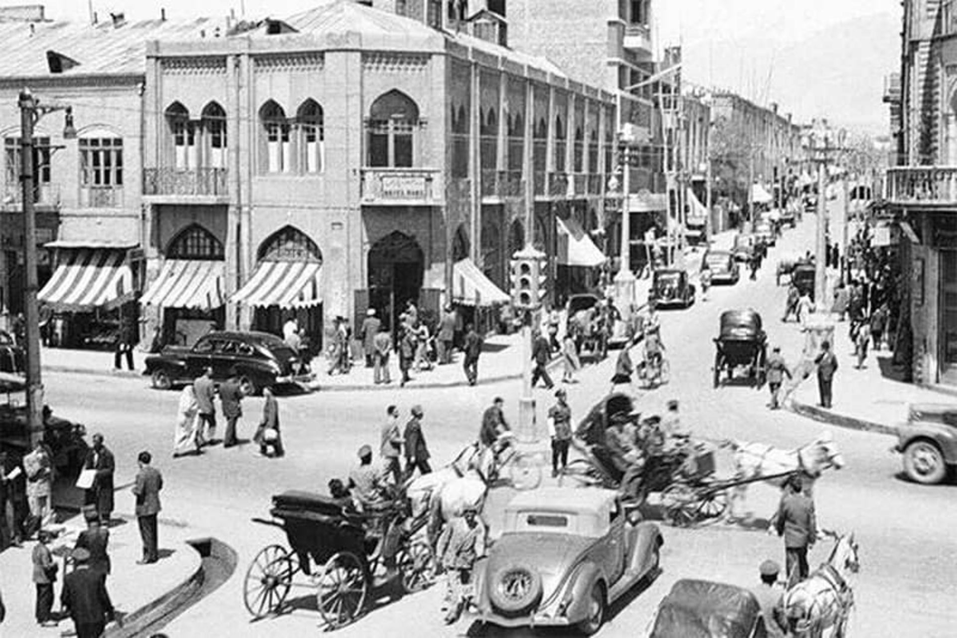 ترافیک در لاله زار دیروز