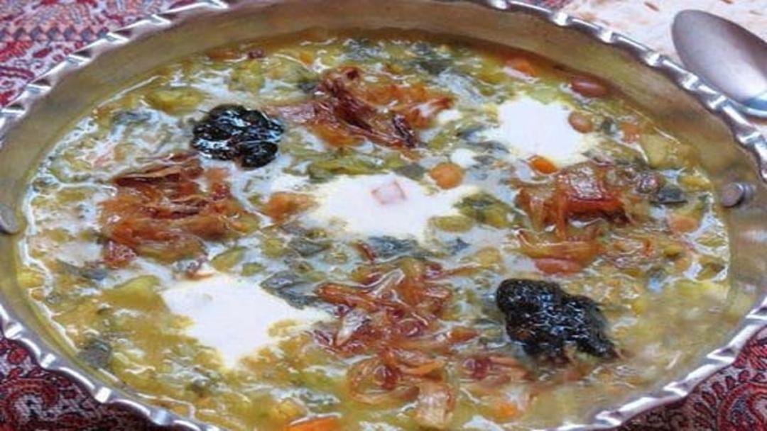 طرز تهیه آش کلم برگ