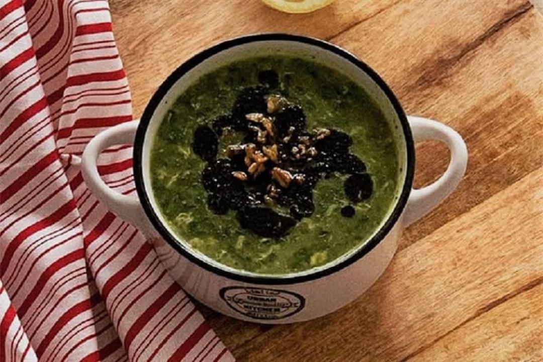 طرز تهیه شولی اسفناج