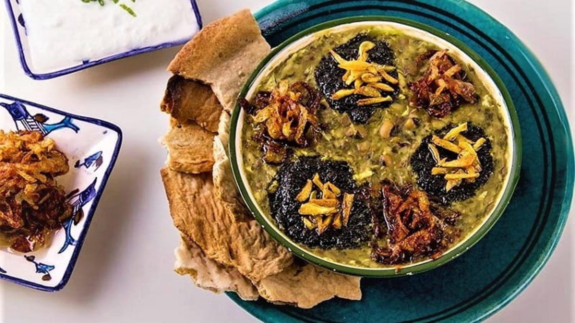 طرز تهیه آش اوماج