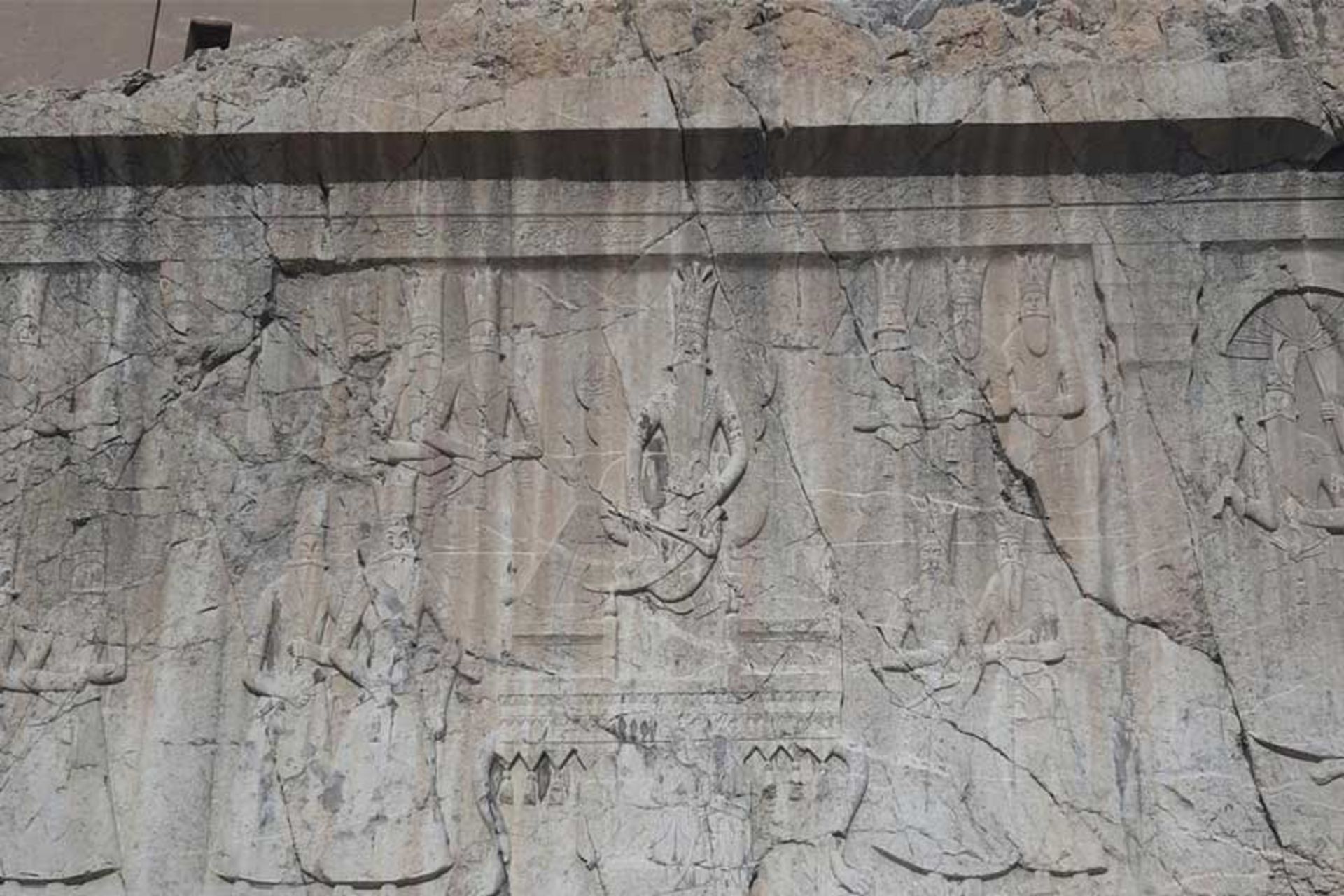 سنگ نگاره فتحعلی شاه