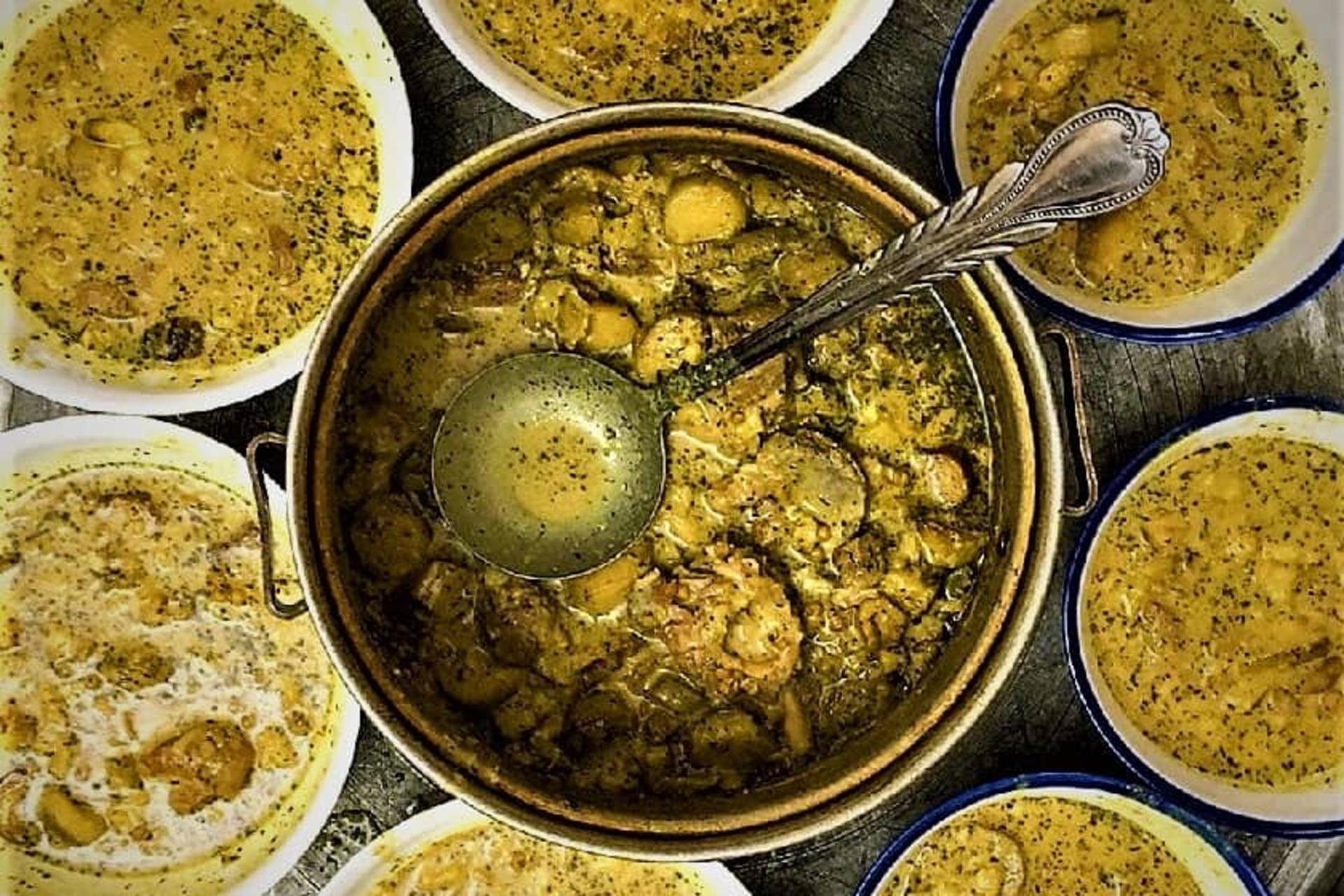 آبگوشت لذیذ کشک و بادمجان 