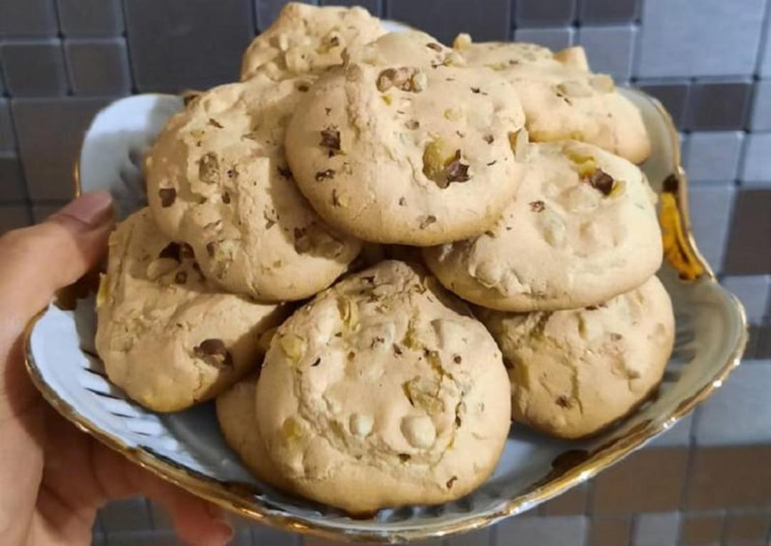 طرز تهیه شیرینی پفکی گردویی