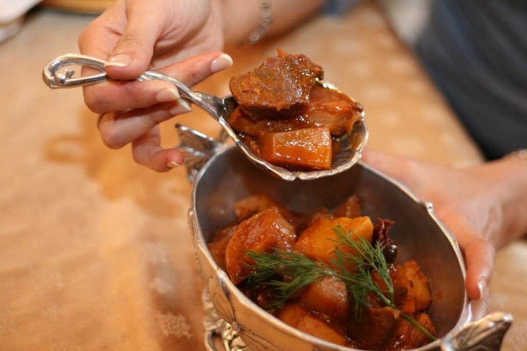 خورش به آلو