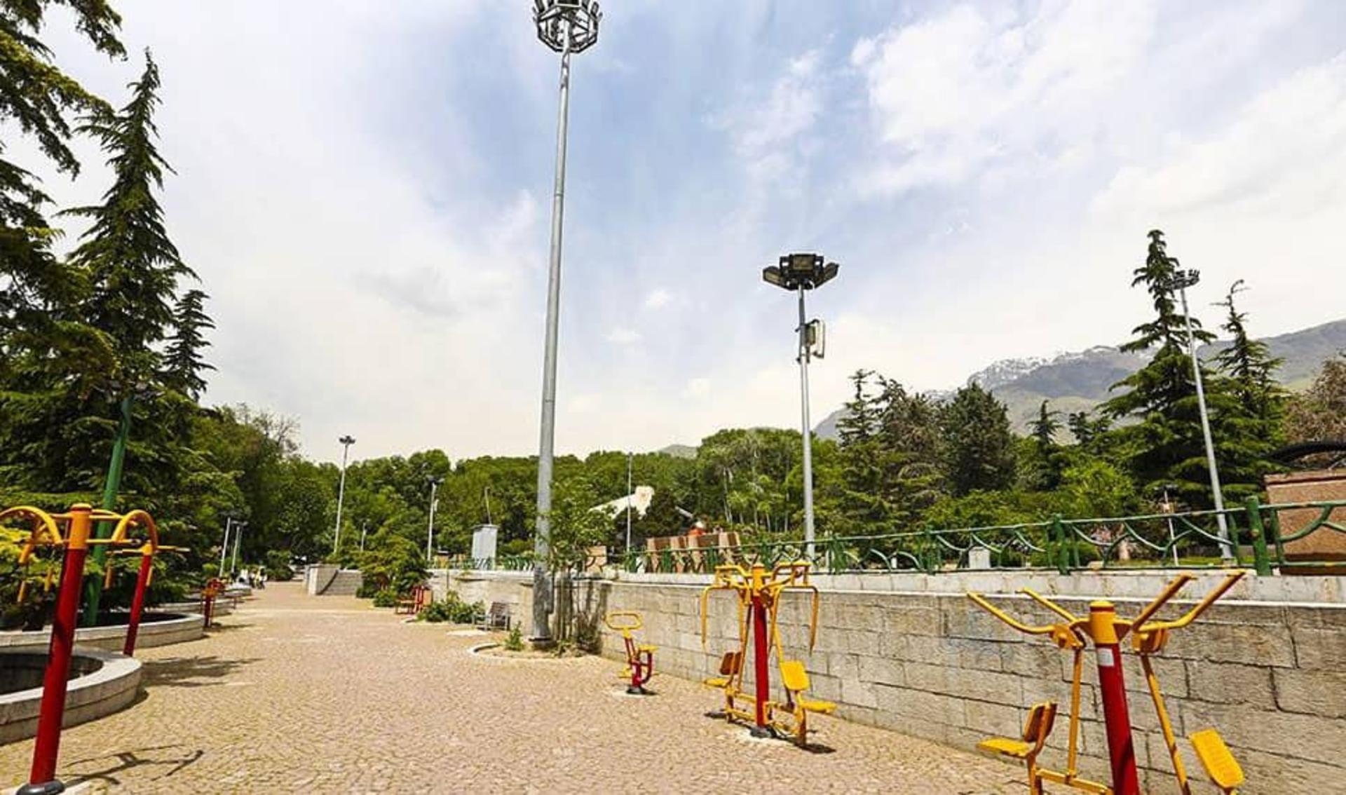 وسایل ورزشی پارک نیاوران