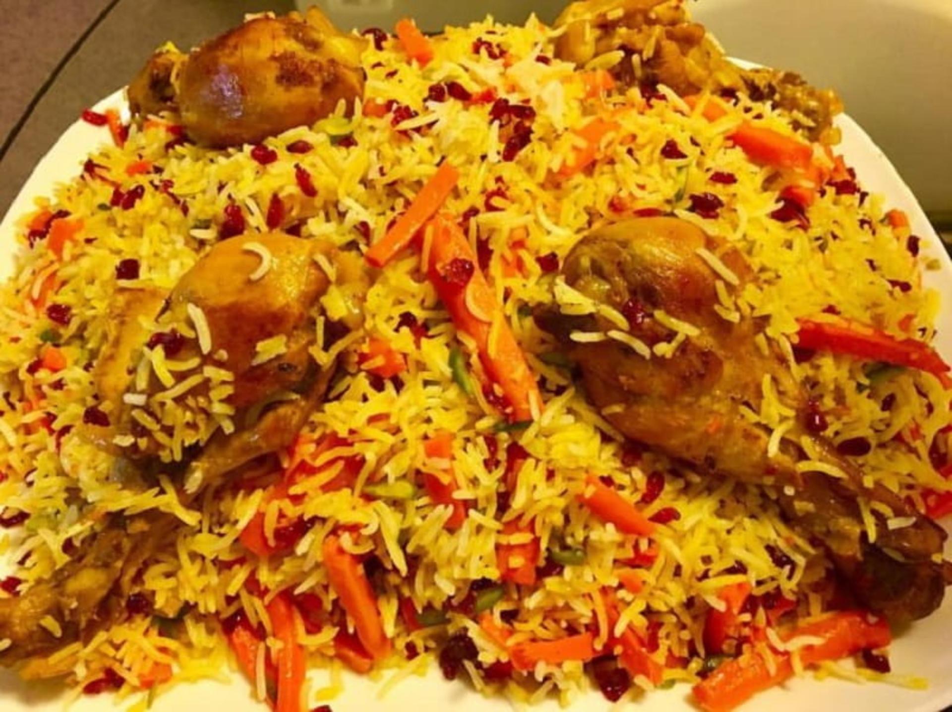 طرز تهیه هویج پلو با مرغ