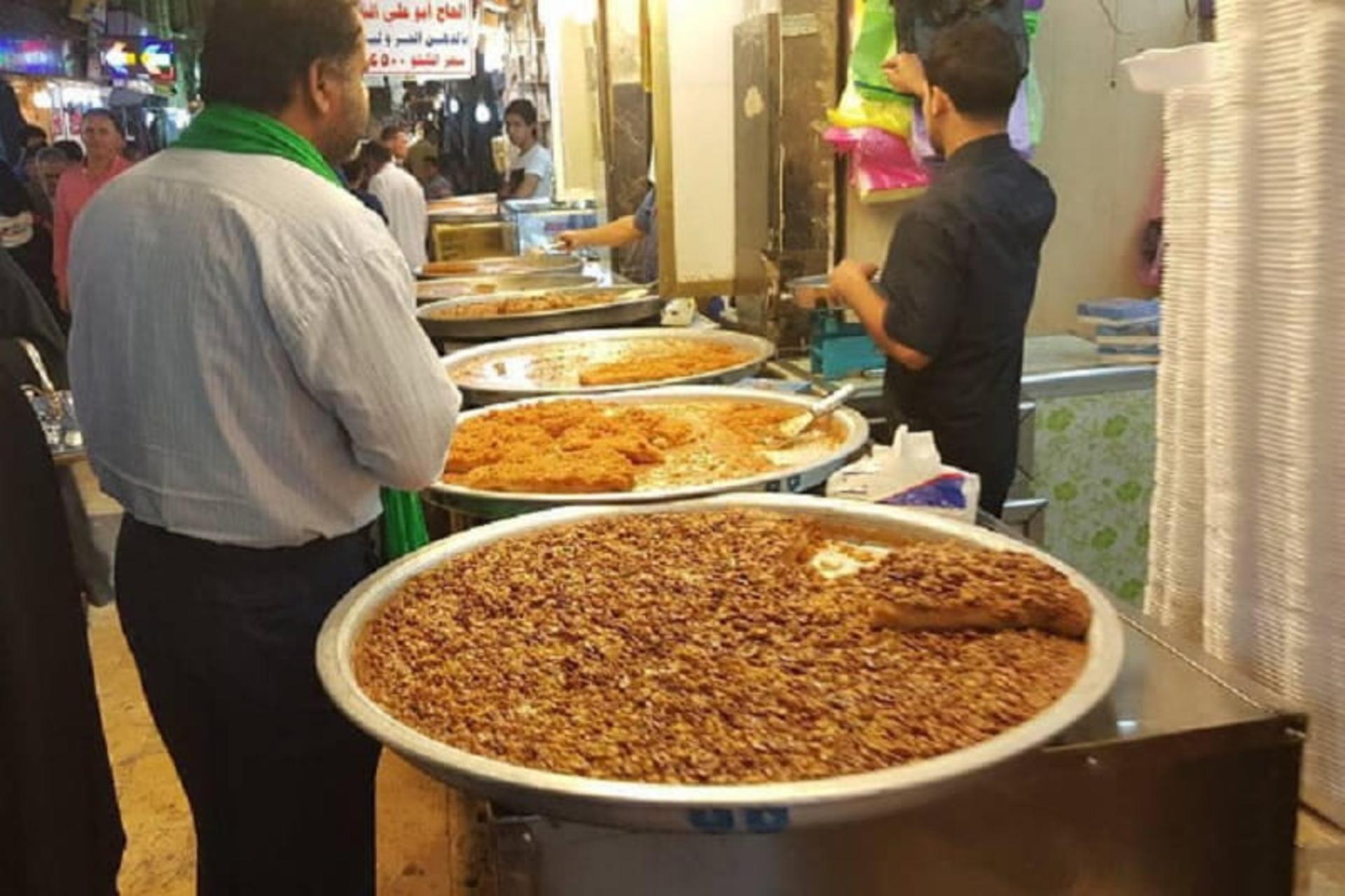 طرز تهیه حلوا دهین نجف