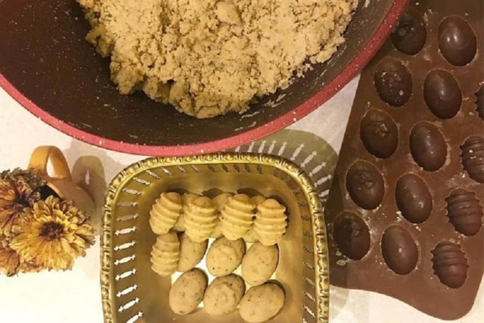 طرز تهیه حلوای زنجبیلی