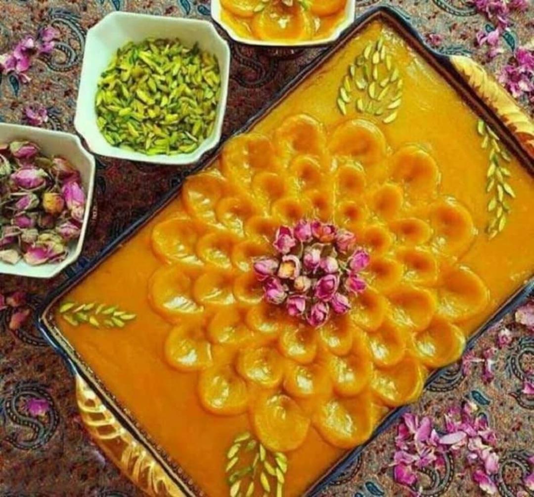 حلوا با آرد سفید