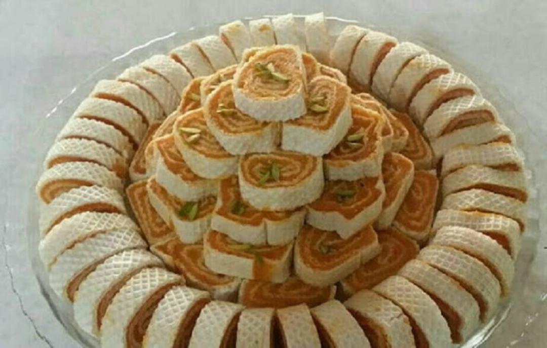 تهیه رولت حلوا