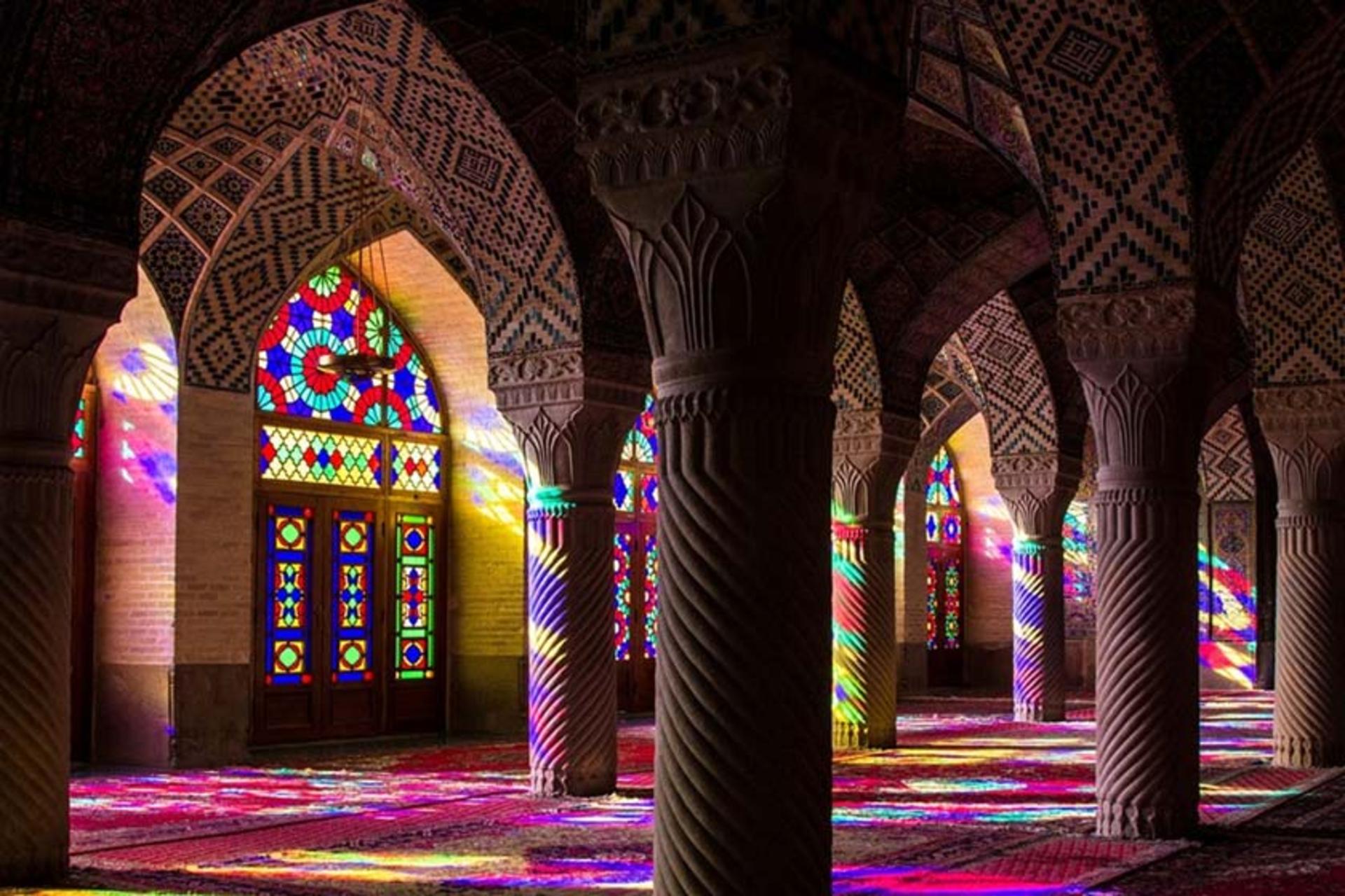 شبستان زمستانه مسجد نصیر الملک