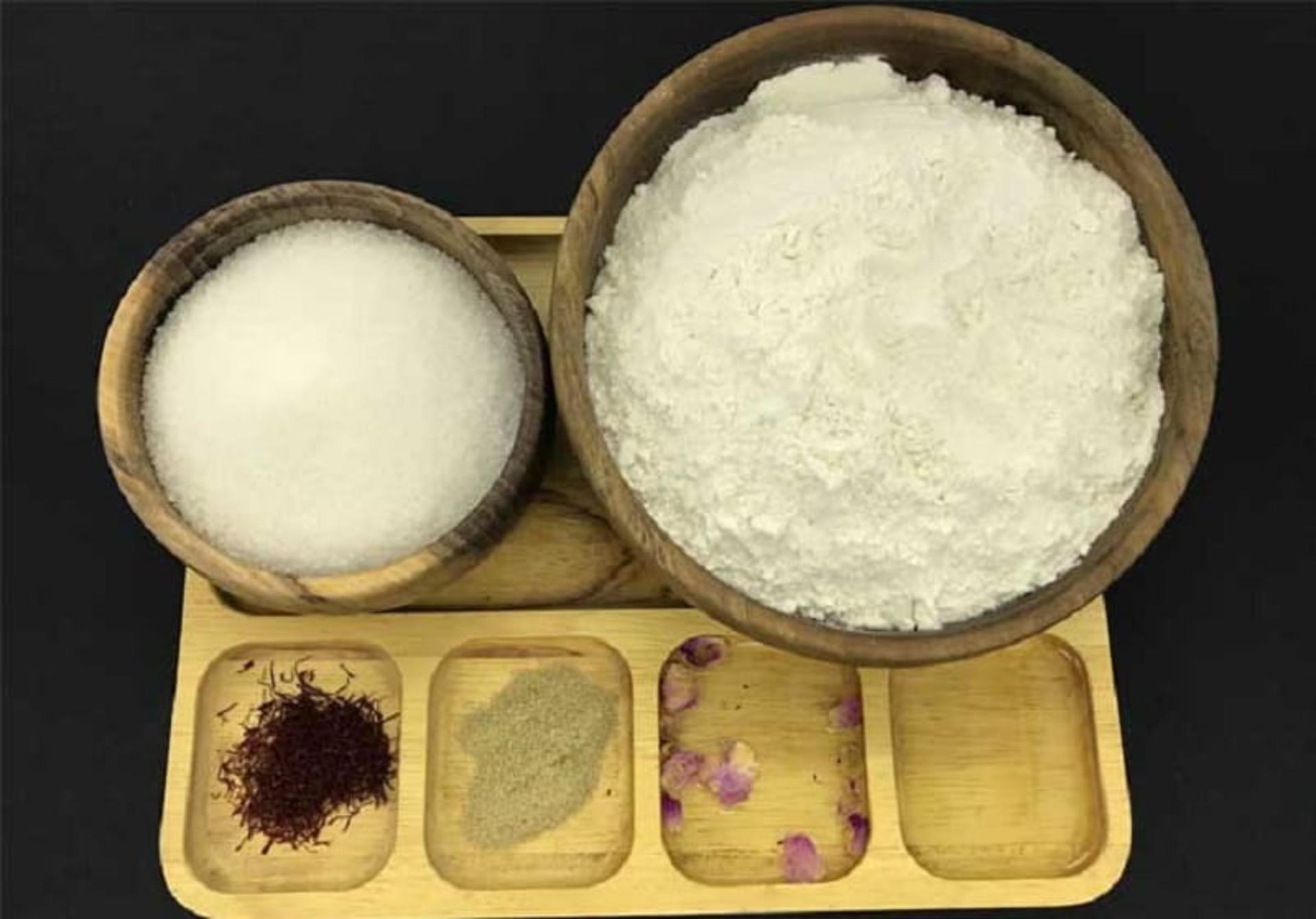 مواد اولیه برای تهیه حلوا