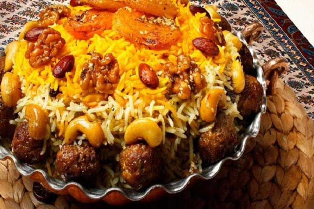  طرز تهیه گردو پلو شهر کردی
