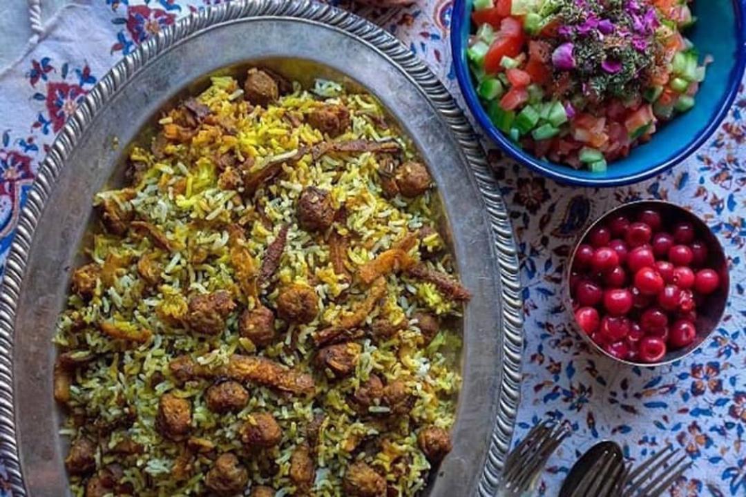 کلم پلو شیرازی