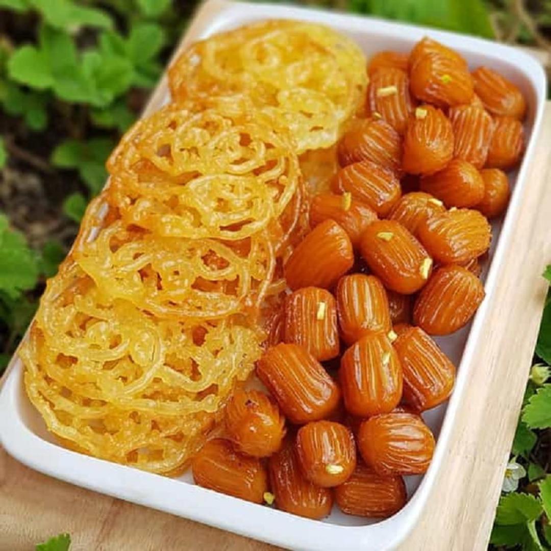 تهیه زولبیا بامیه خانگی