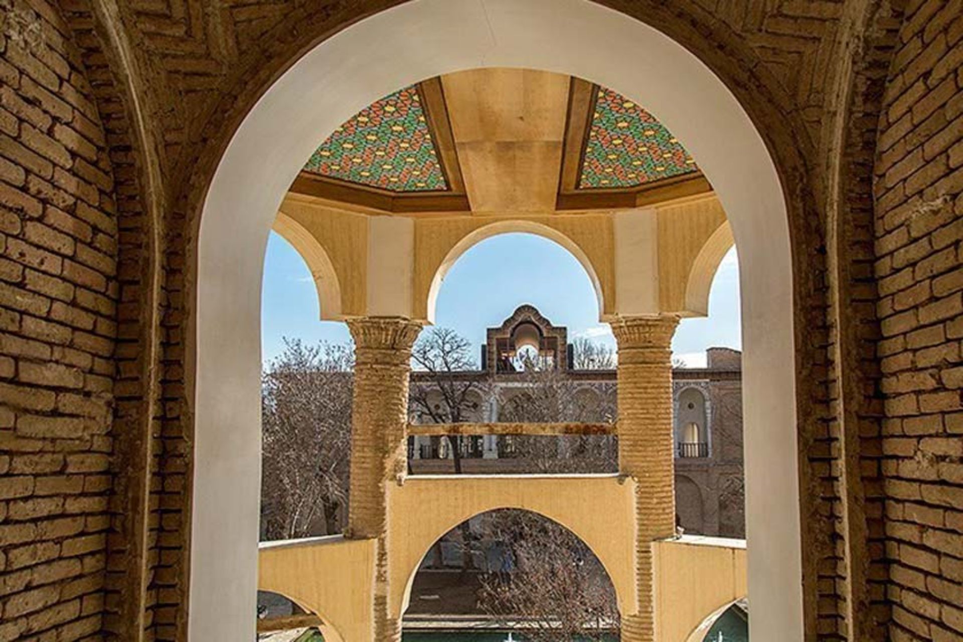 معماری فضاهای عمارت خسروآباد سنندج