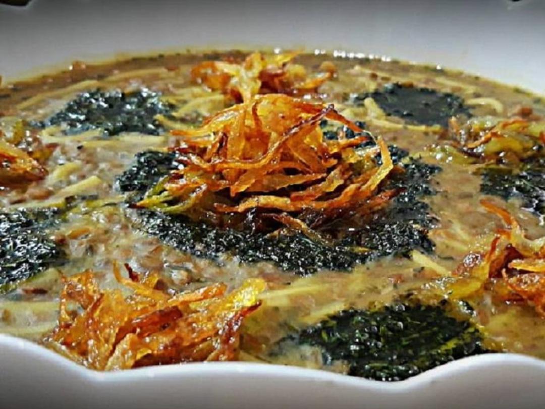 طرز تهیه آش پرپوله