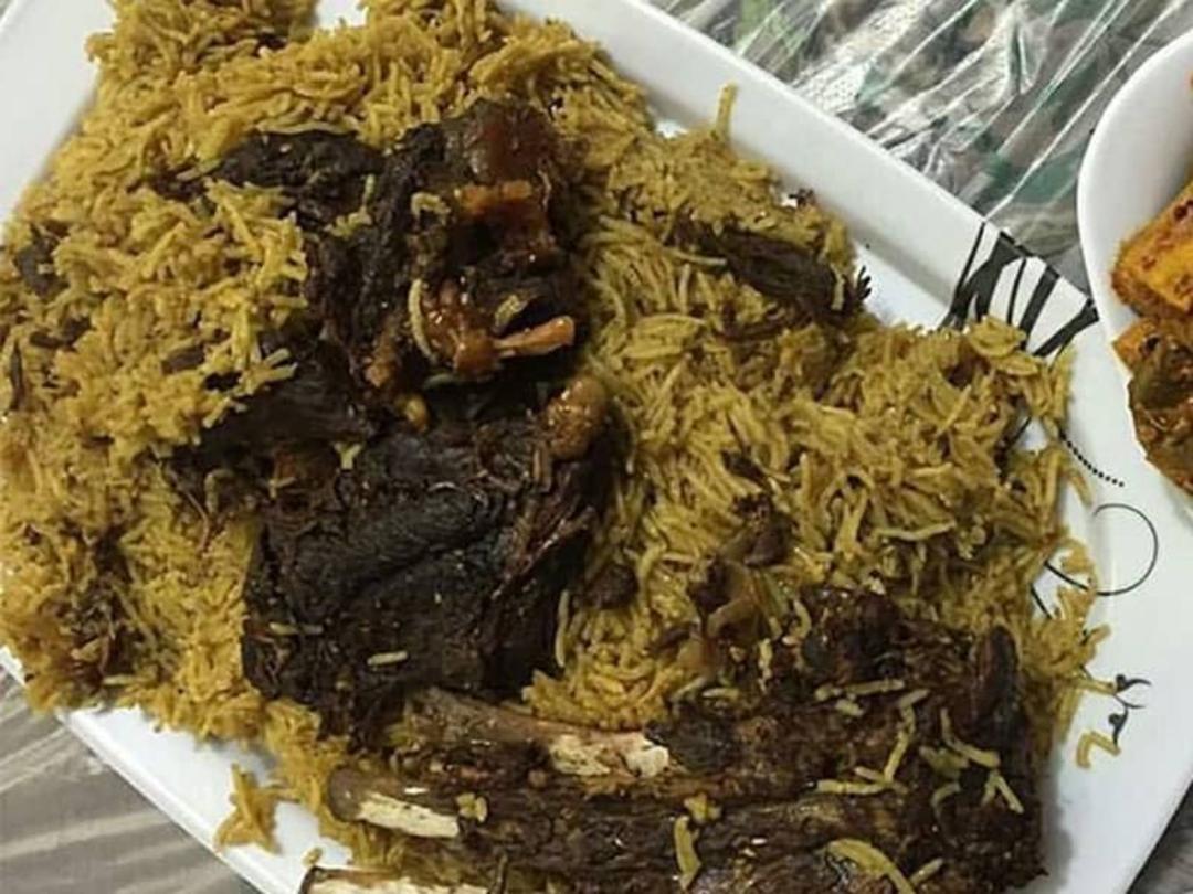 برنج و گوشت کبابی