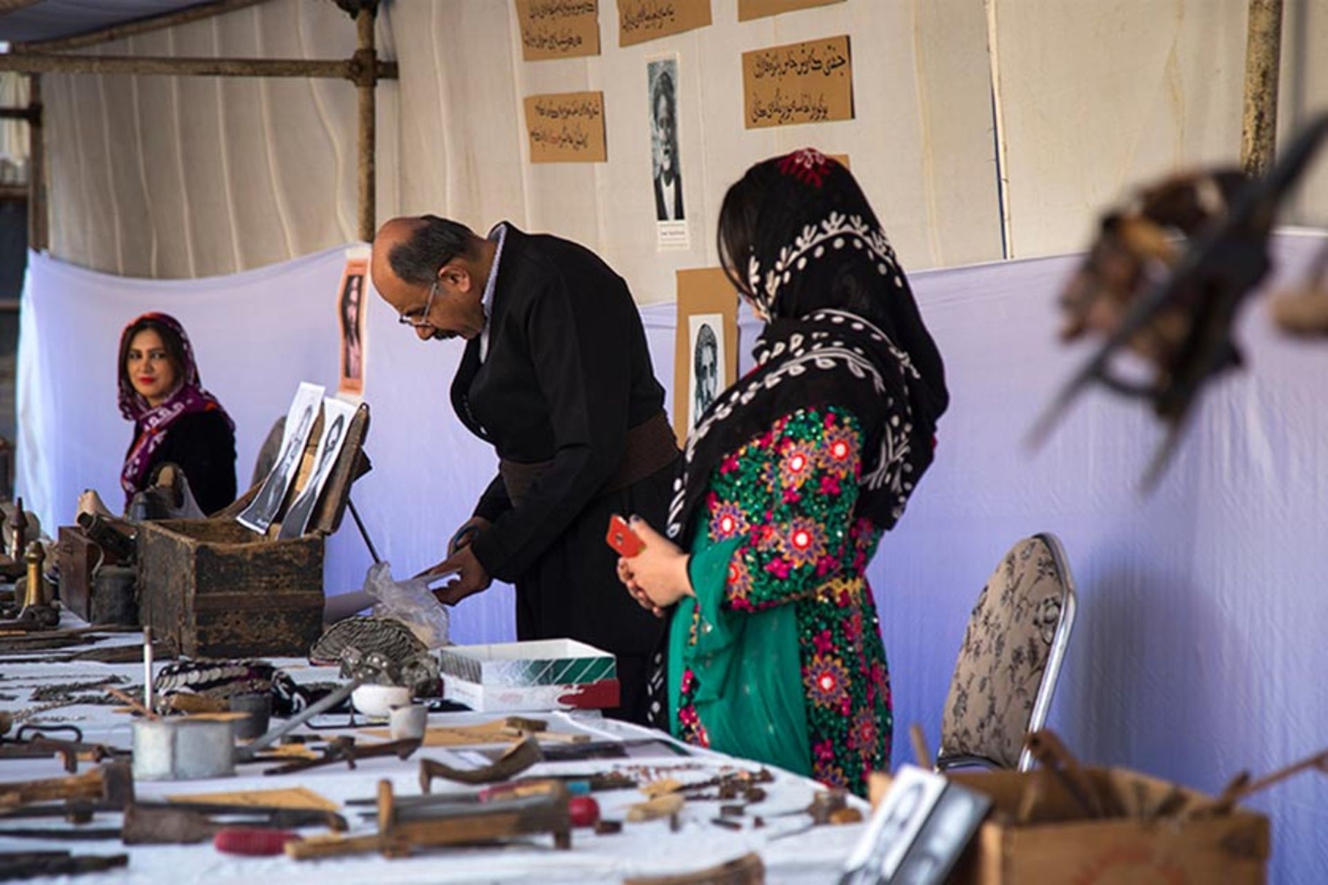 نمایشگاه صنایع دستی در عمارت خسروآباد سنندج