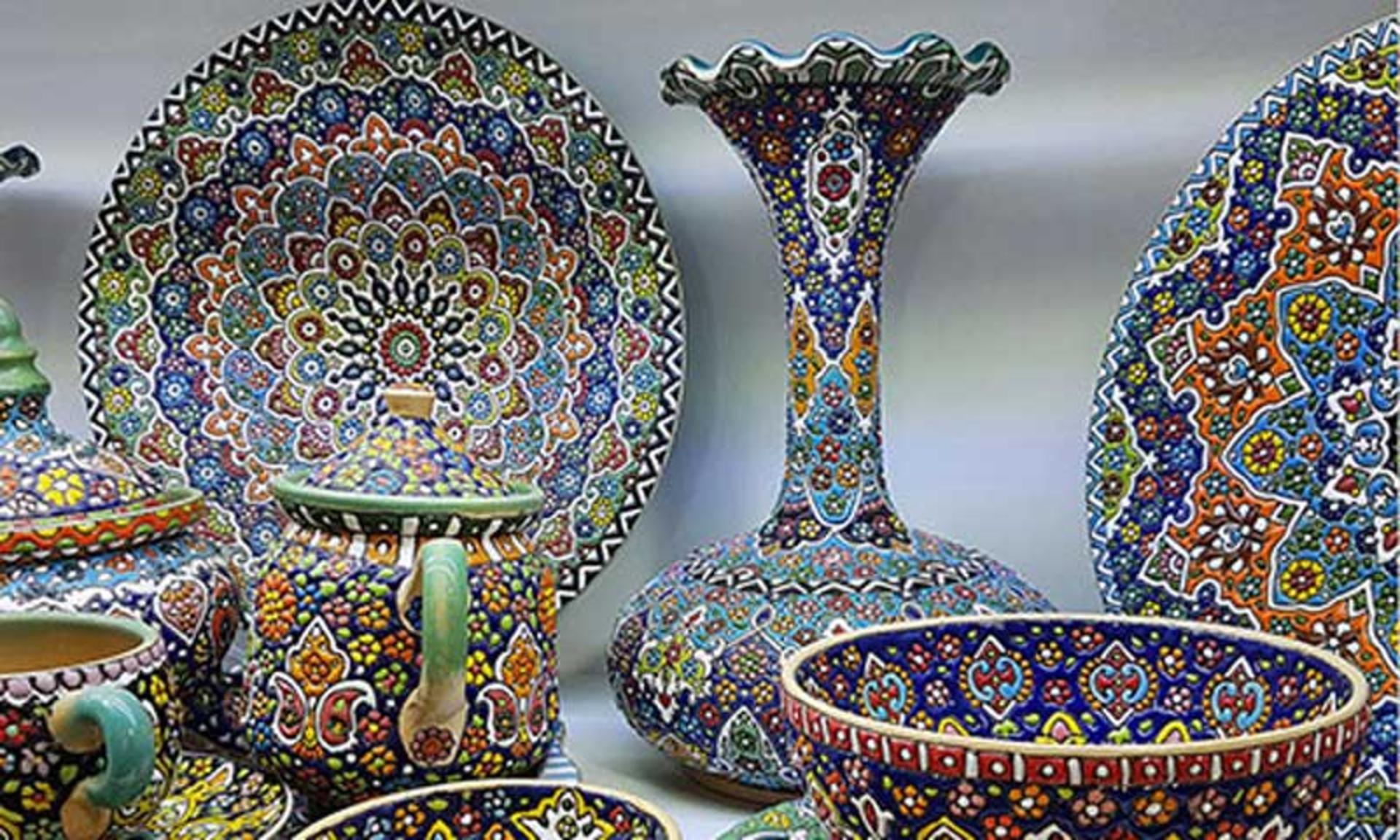 ظروف میناکاری ایرانی