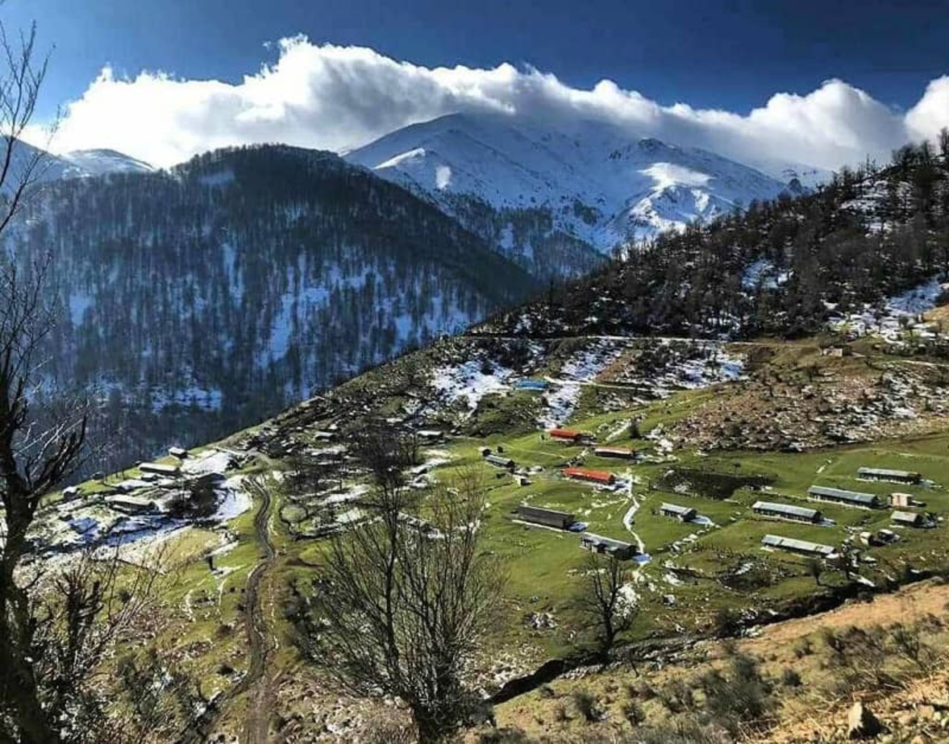 منطقه ییلاقی دشت النزه ماسال