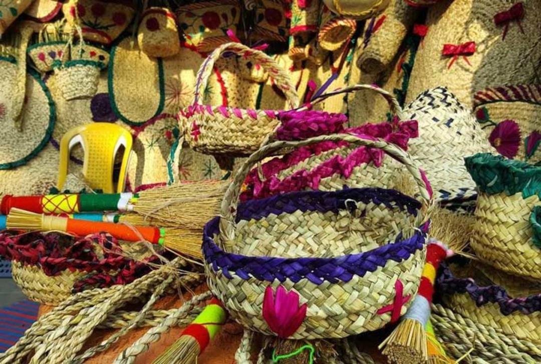 انواع صنایع دستی حصیری در ایران