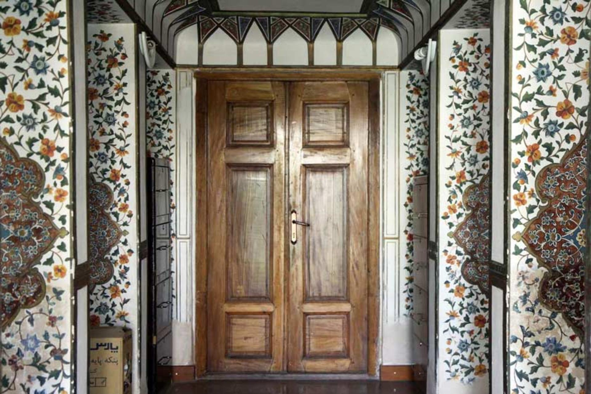 تزیینات معماری عمارت رکیب‌خانه (موزه هنرهای تزیینی اصفهان)