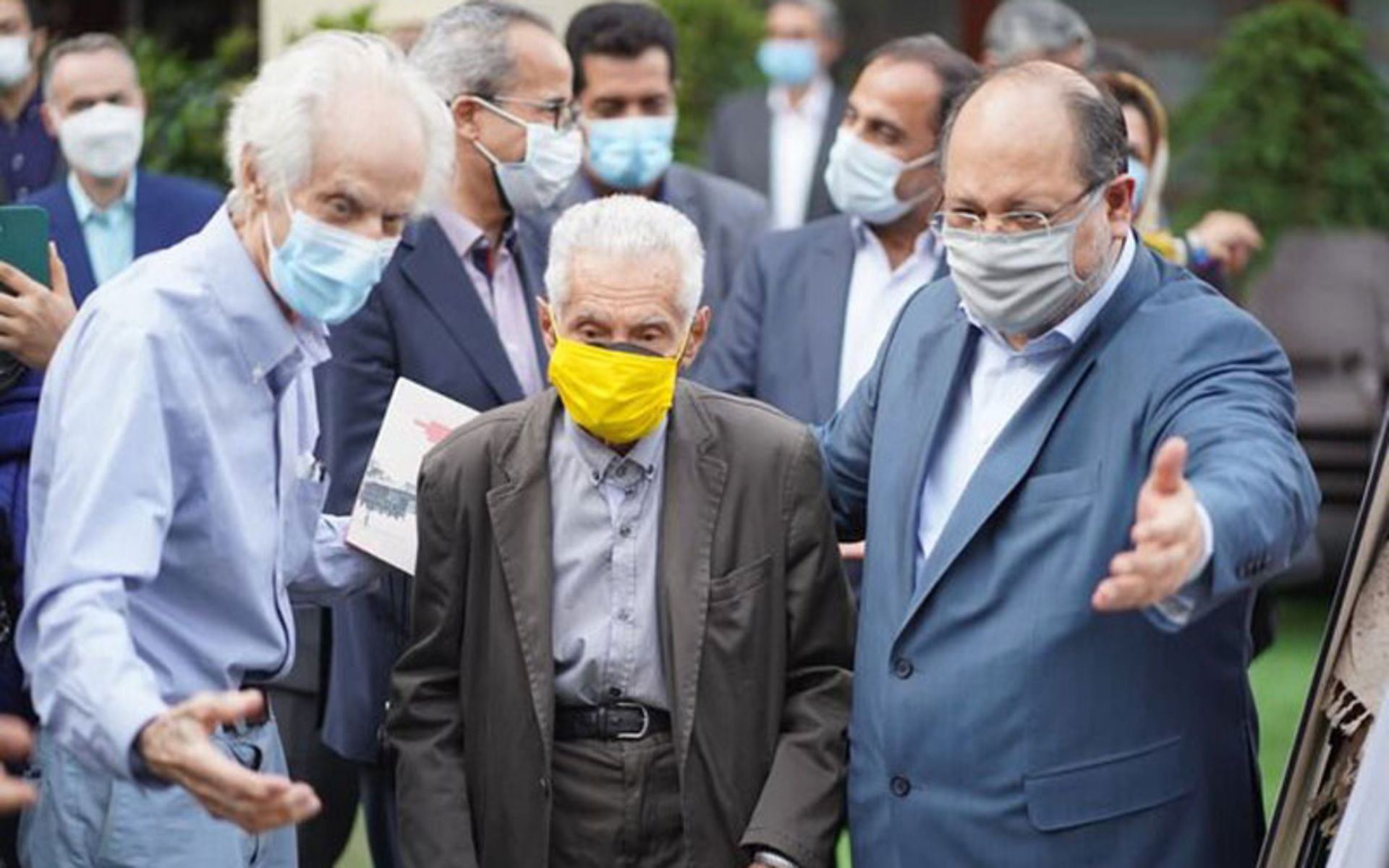 احمد سمیعی گیلانی و وزیر تعاون
