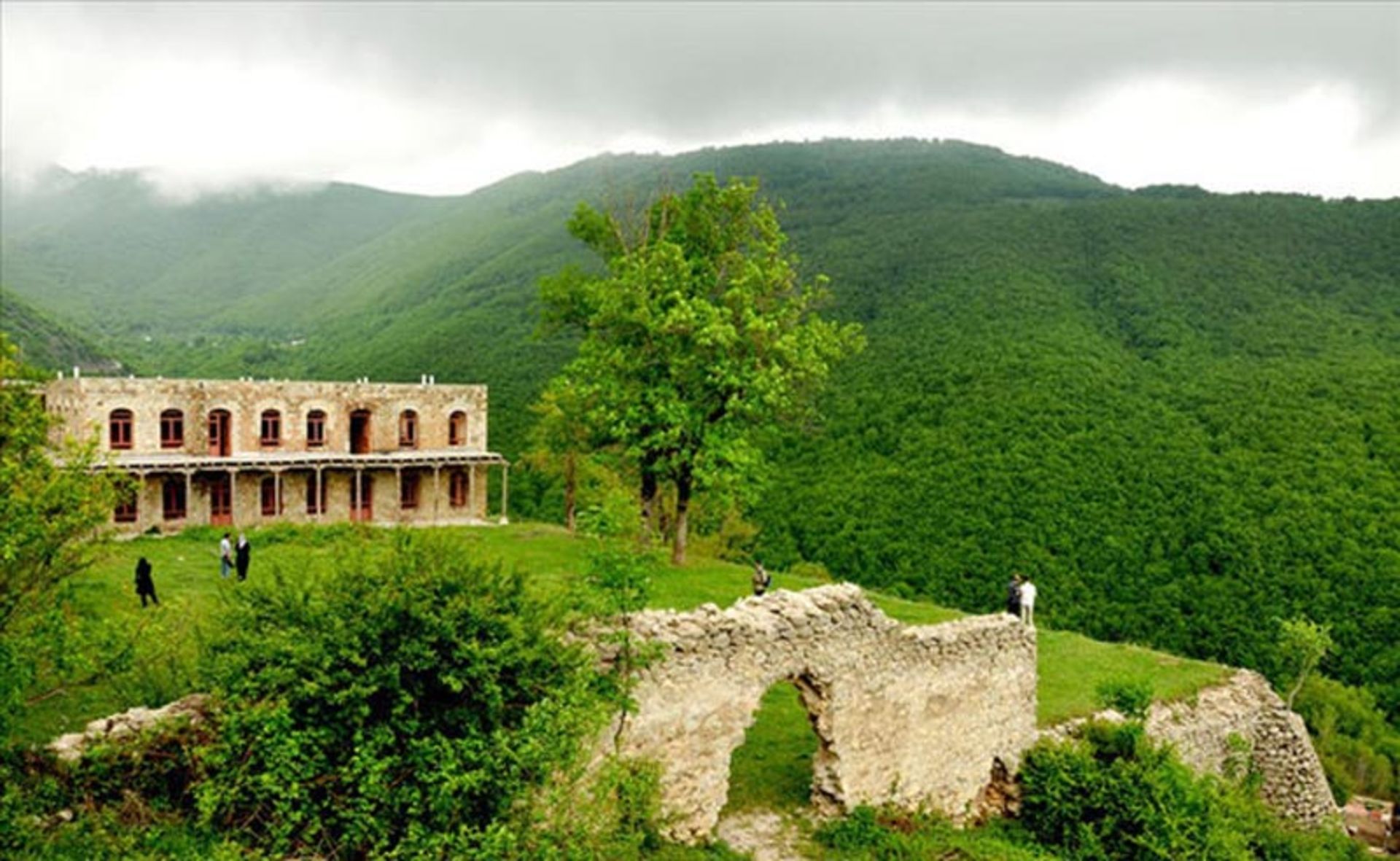 طبیعت سرسبز پارک ملی ارسباران