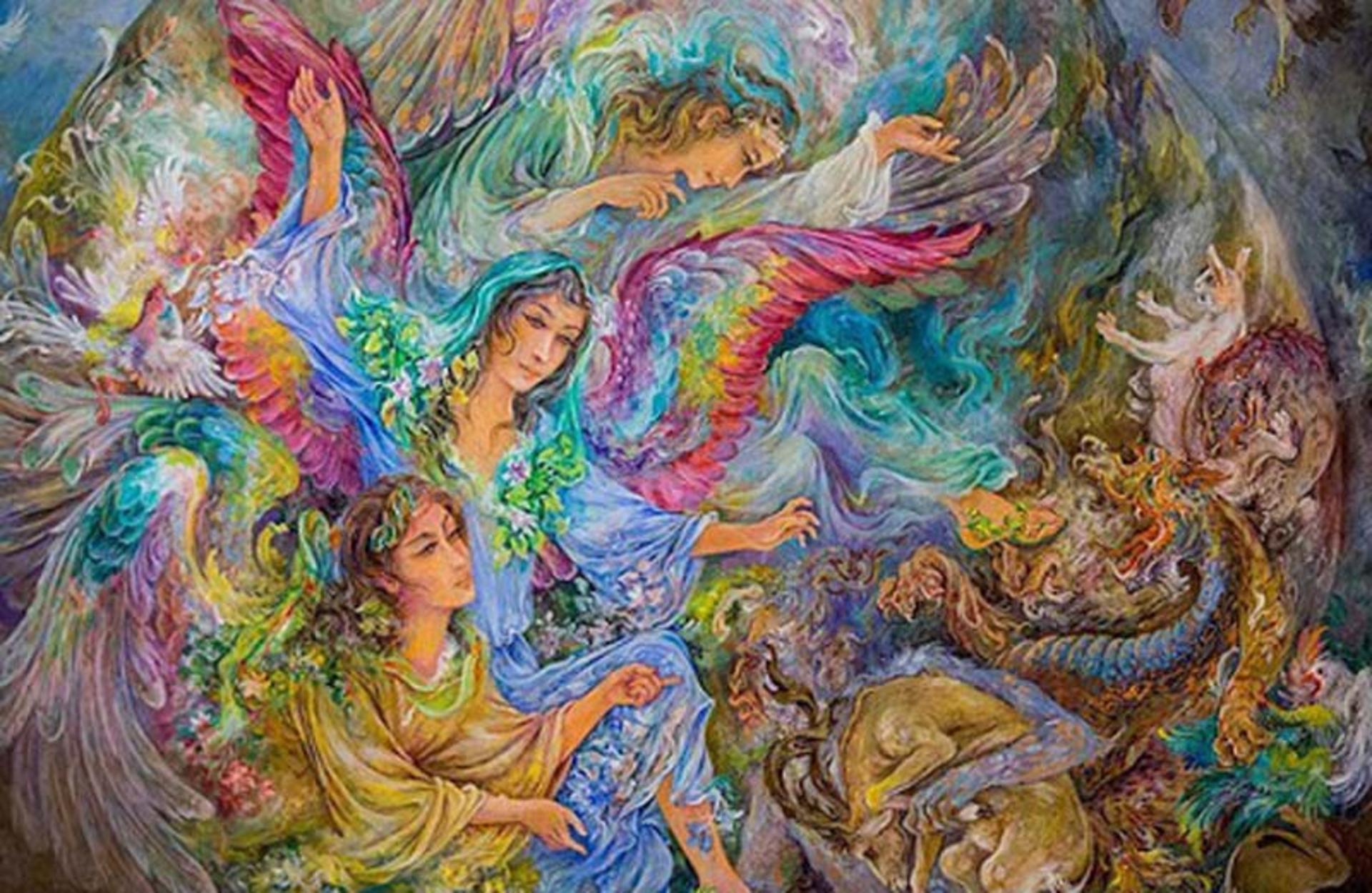 اثر مینیاتور استاد فرشچیان