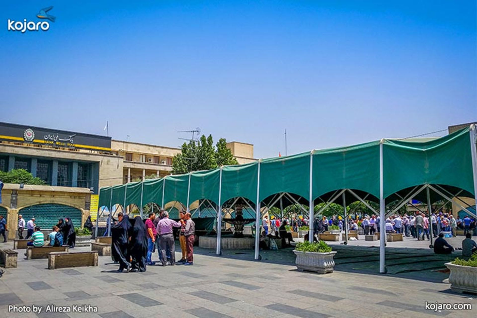 فروش خوراکی در سبزه میدان تهران