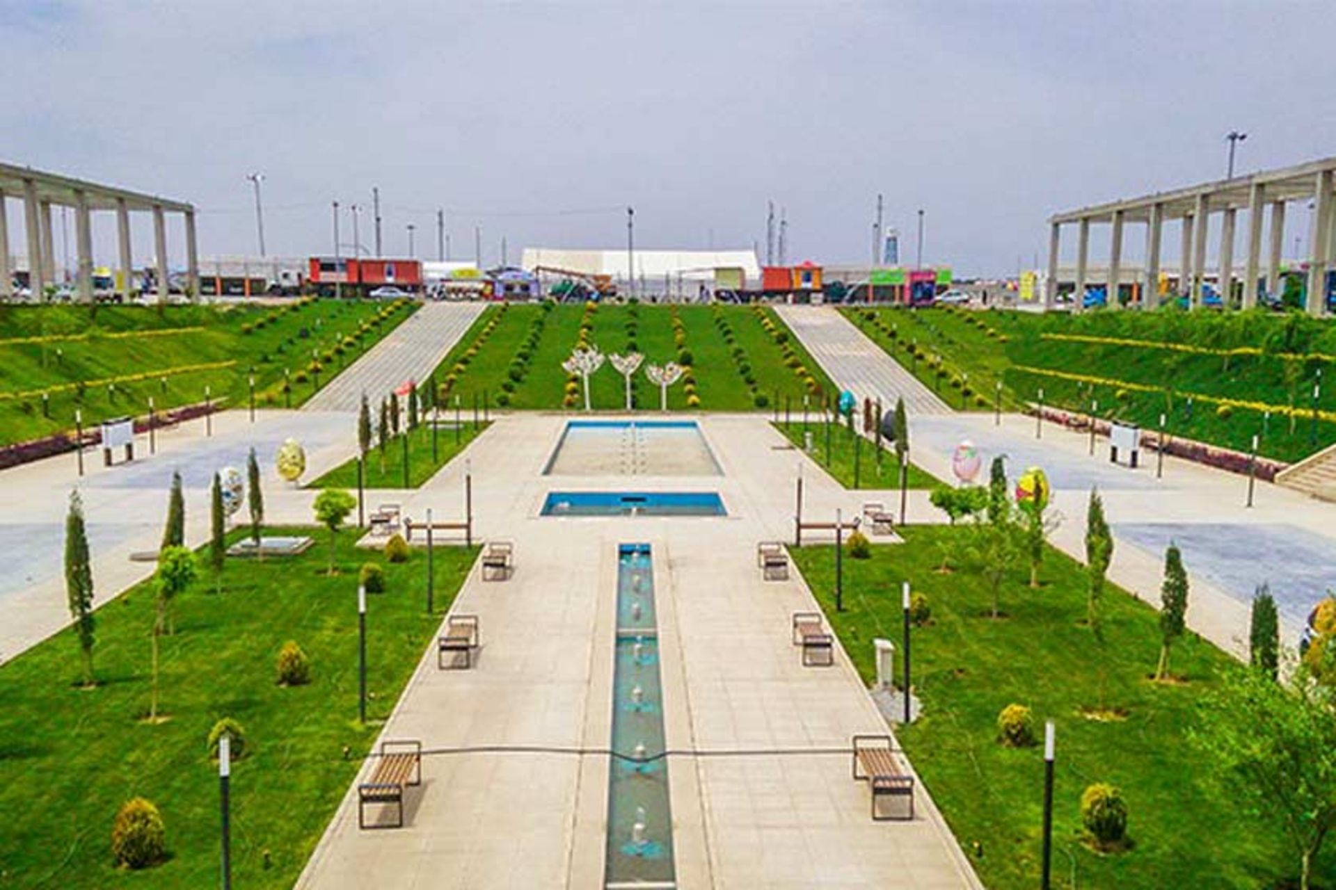 چهارباغ در شهر آفتاب