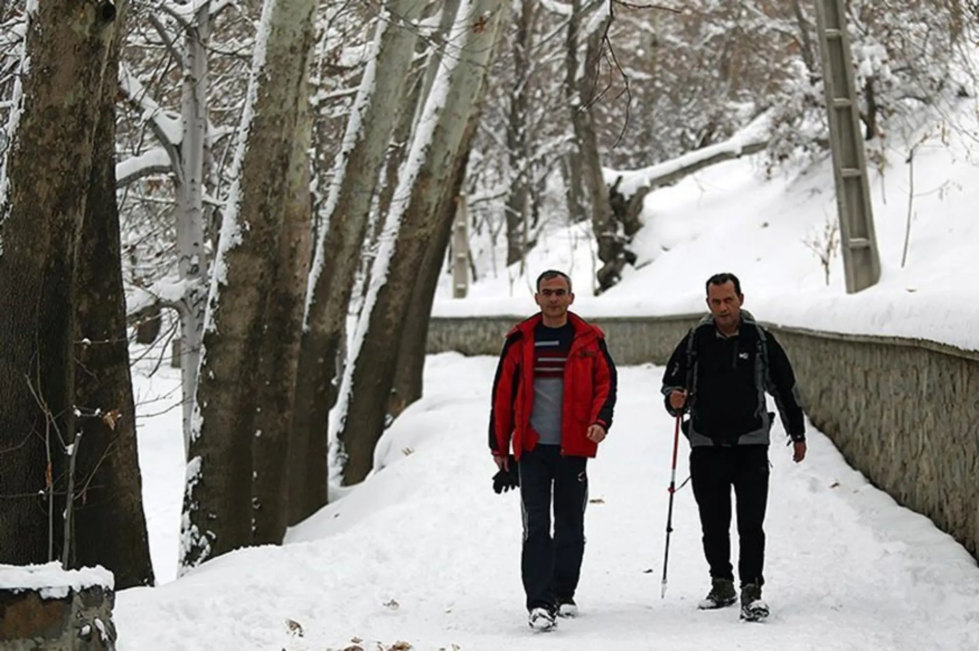 کوهپیمایی در کلکچال برفی