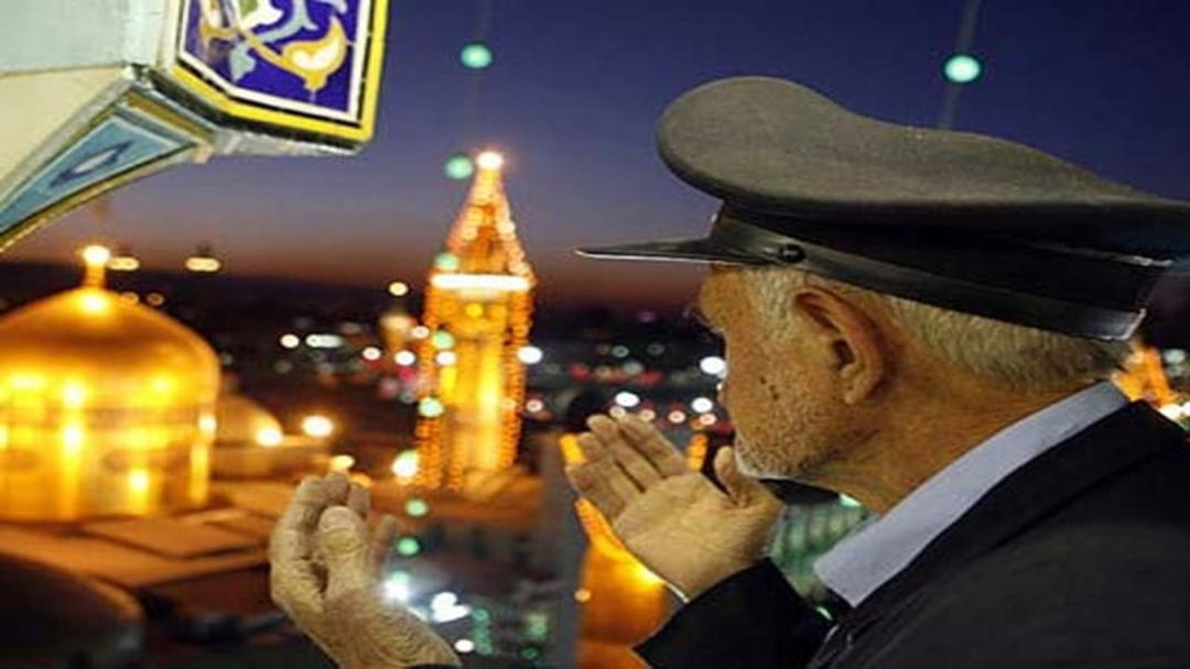 نمای حرم از نقاره خانه