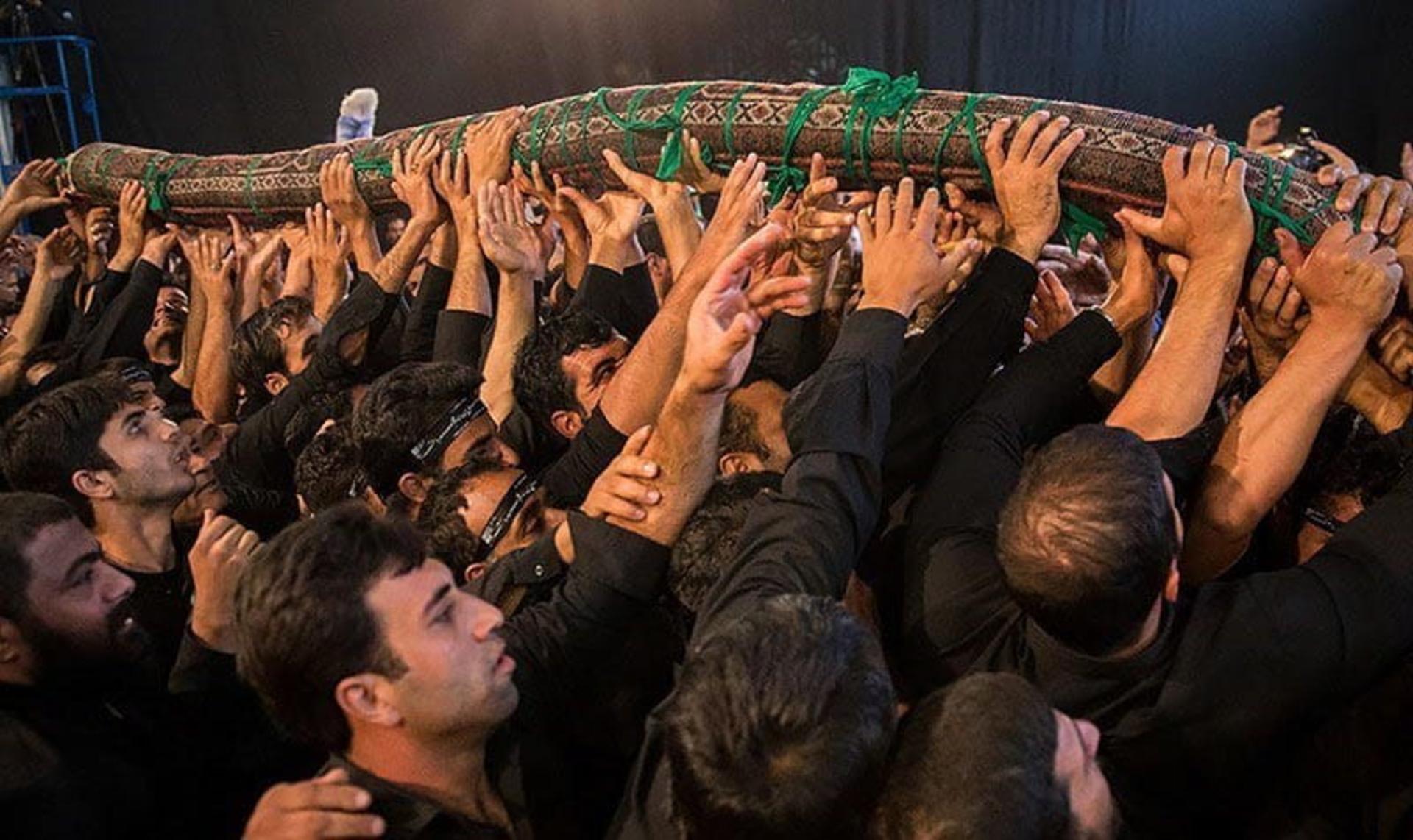 مراسم قالی شویان مشهد اردهال