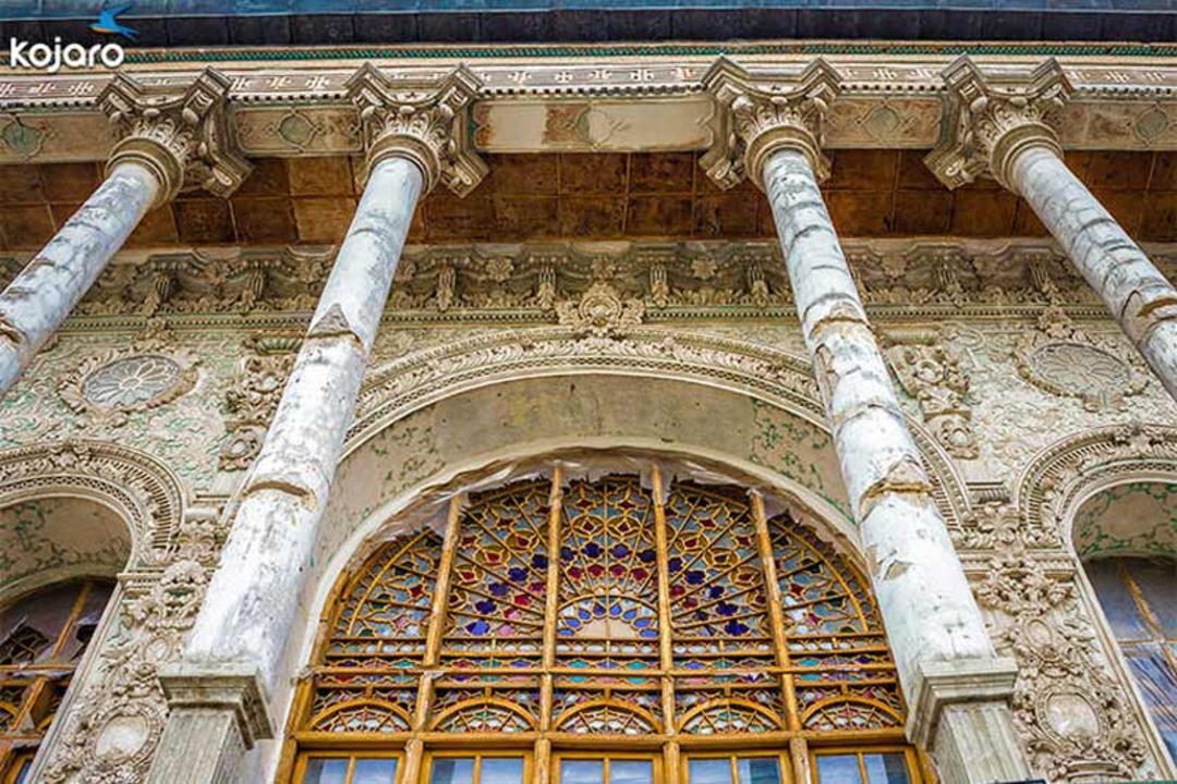 تزیینات عمارت مسعودیه