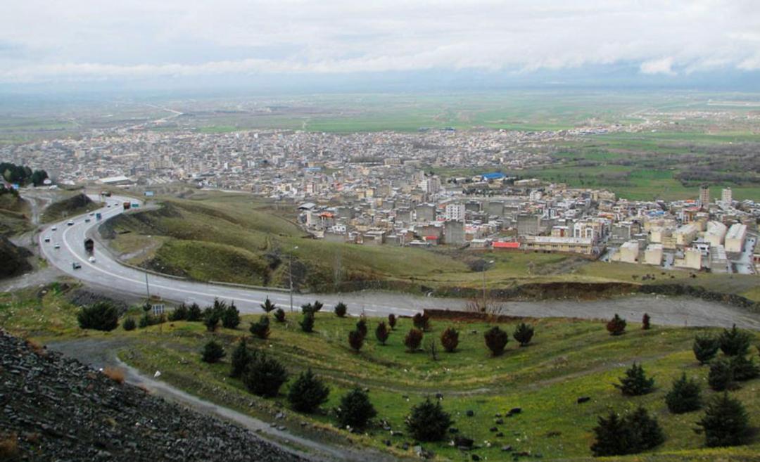 گردنه اسد آباد همدان از نمای بالا