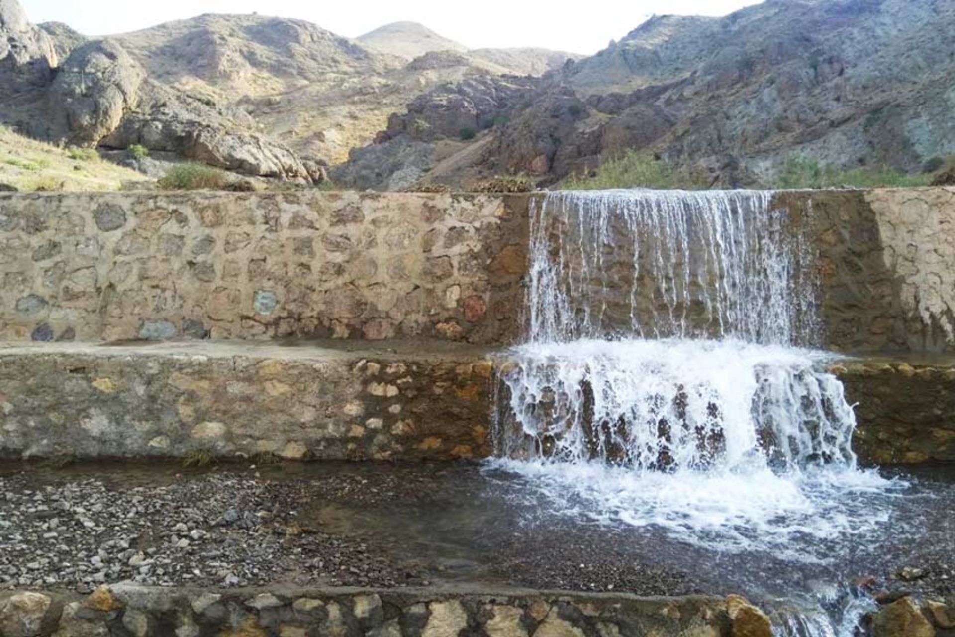 منابع آبی گوناگون در منطقه حفاظت شده جاجرود