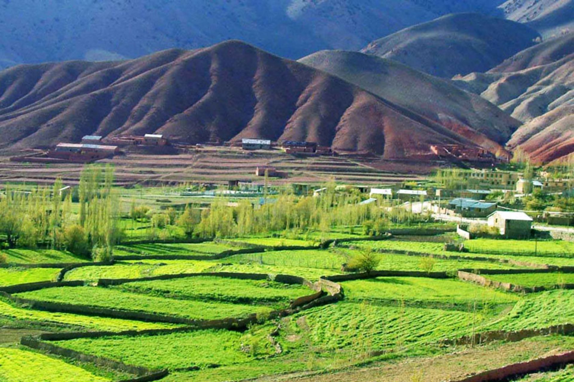 مناظر طبیعی شهمیرزاد در استان سمنان
