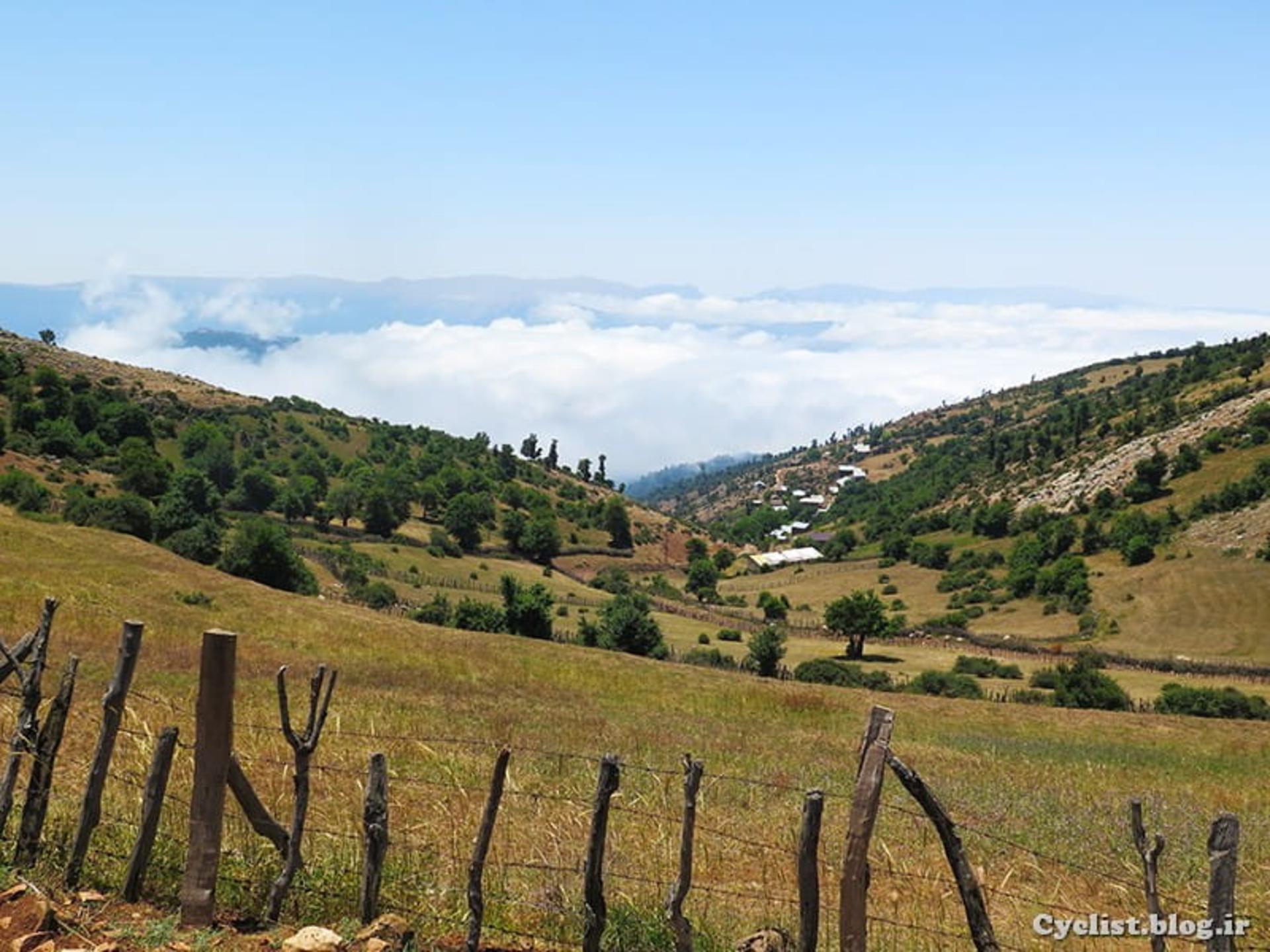منظره روستای چیچال