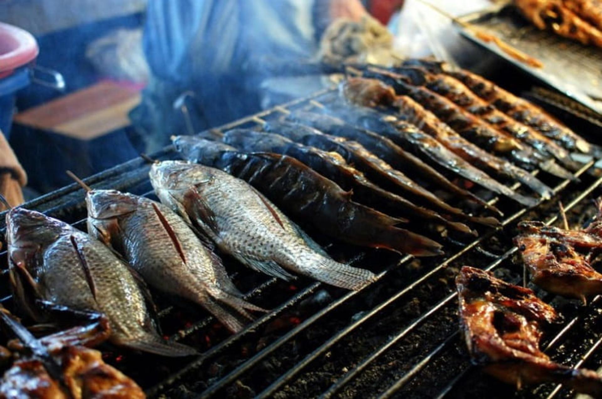 ساندویچ ماهی تنوری