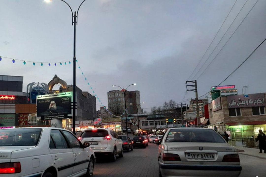 ورودی شهر سرعین و آبگرم گاومیش‌گلی